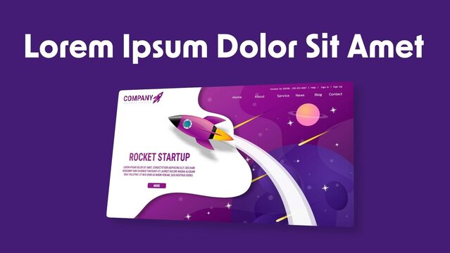 Modern Website Presentation Slideshow