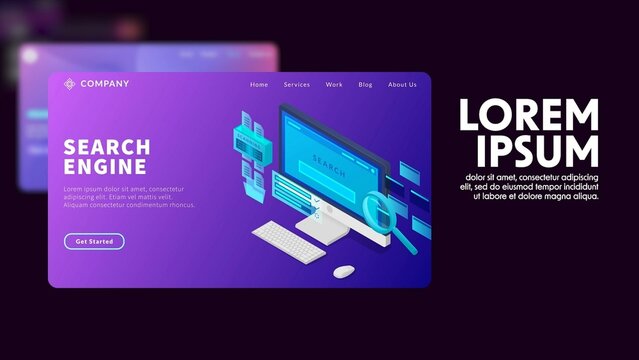 Modern Website Universal Startup Promotion