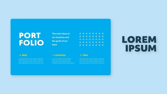 Clean Portfolio Website Promotion Template