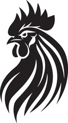 Obraz premium rooster isolated on white background