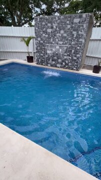 swimming pool in hotel