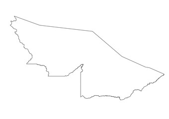 Mapa do estado de Acre, Brasil © Stockchi