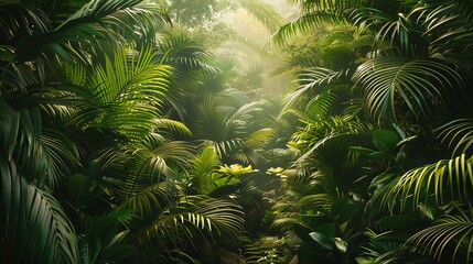 Vivid tropical jungles bursting with exotic wildlife  ideal destinations for lush escapes