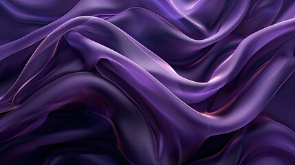Fototapeta premium A purple fabric with a wave pattern