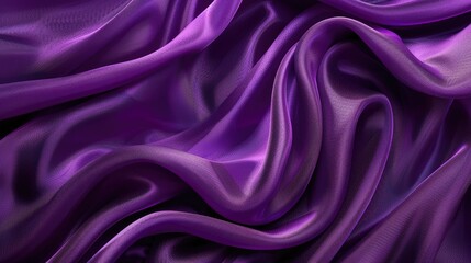 Fototapeta premium A purple fabric with a wave pattern