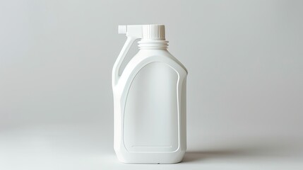 Plastic Blank Detergent Bottle Over White Background stock photo Bottle, Laundry, Recycling, White Background, White Color