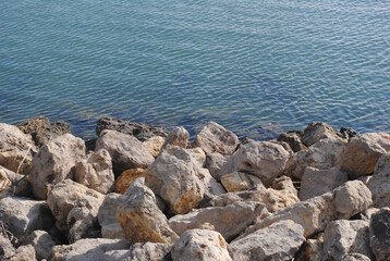 Rocks at the ocean