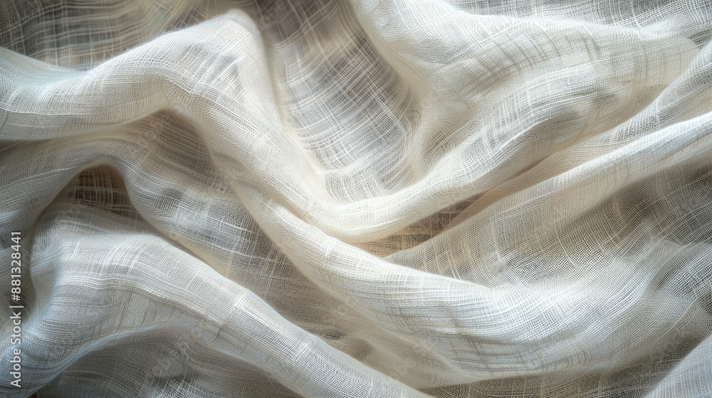 Poster background with linen texture