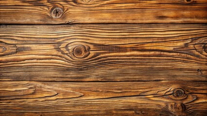 Weathered brown wood surface with chipped and deteriorated texture featuring deep grooves and cracks with slight wood grain visibility.