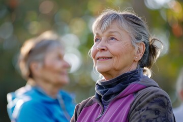 Women, Senior, exercise, Physical fitness, sport, health, outdoor, female, active, fit, mature, elderly, health, training, old, retired, Caucasian, natural, adult, health, exercise, activity