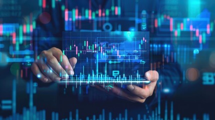 Understand financial information through touch screen technology.