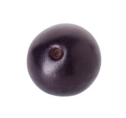 Fresh ripe acai berry isolated on white