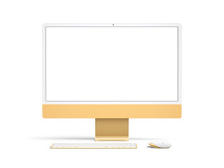 iMac 2021 Yellow