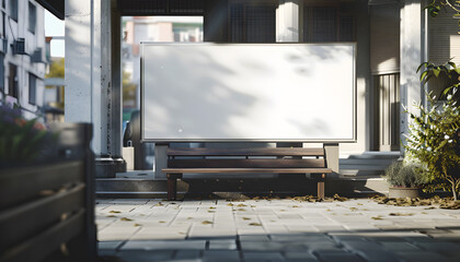Obraz premium billboards on the street
