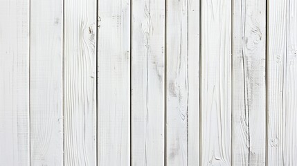 Obraz premium White wooden background with vertical planks and space for text
