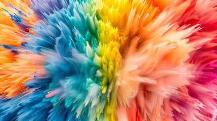 Obraz premium Abstract Explosion of Color