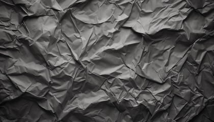 crumpled gray paper texture