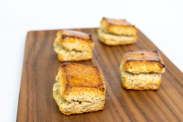 Enjoy delicious scones during a leisurely afternoon tea time