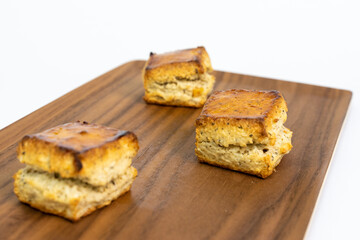 Enjoy delicious scones during a leisurely afternoon tea time