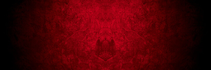Old wall texture cement black red  background abstract dark color design are light with white gradient background.