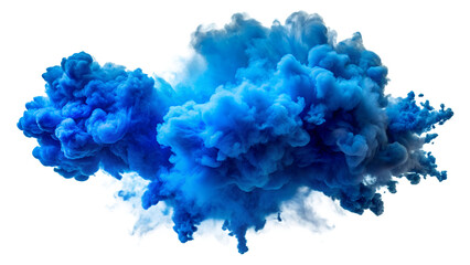 blue watercolor splashes, AI