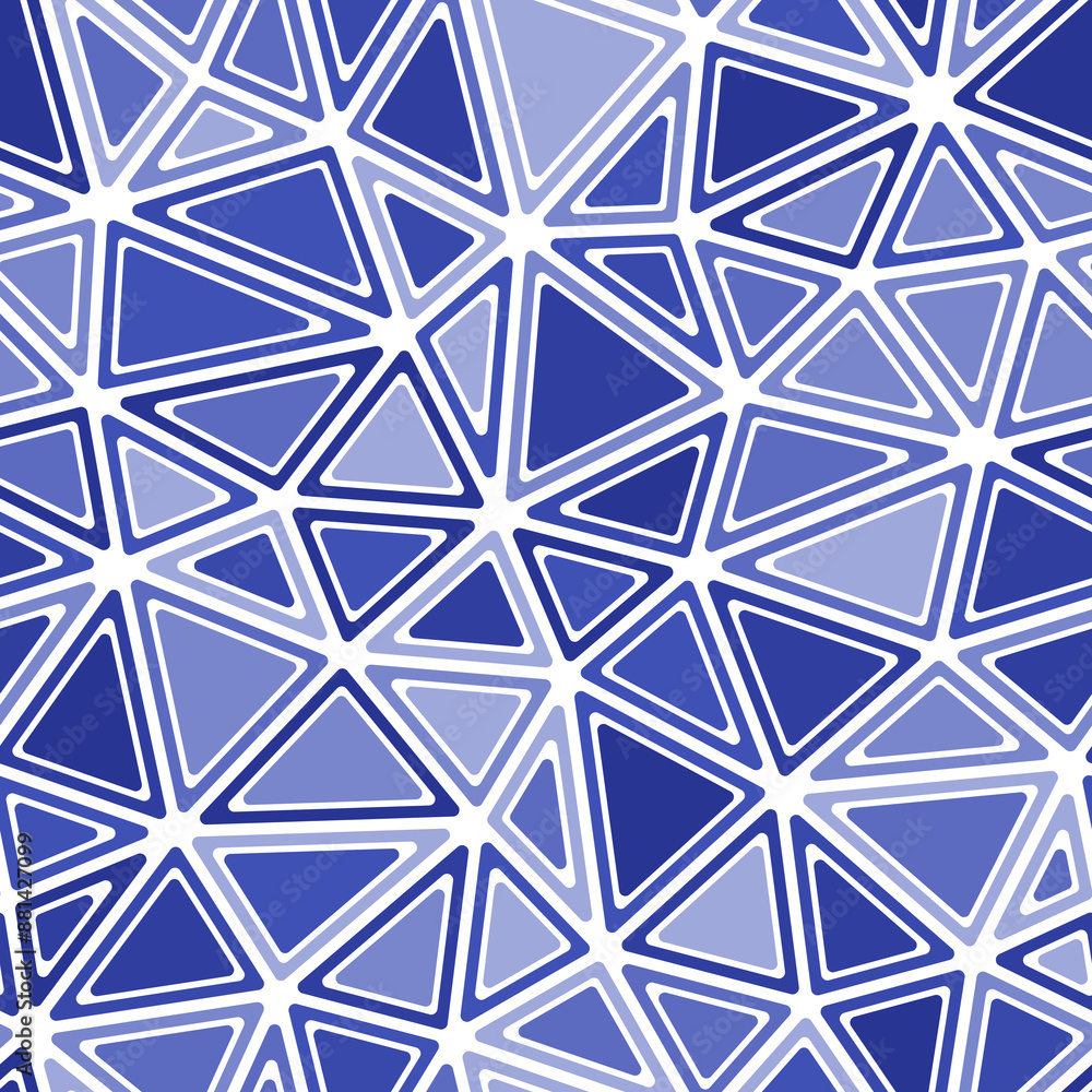 Poster abstract background with geometric mosaic shapes. rounded solid shapes in frames. large triangles si
