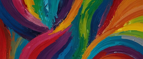 abstract colorful background with paint