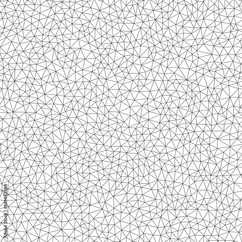 Poster background with triangles pattern. tiny triangles size. light lines weight. repeatable pattern. seam