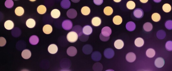 purple christmas lights