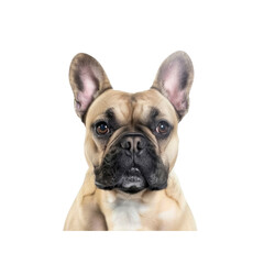 Obraz premium French Bulldog Is A Social Media Sensation, Isolated on transparent background