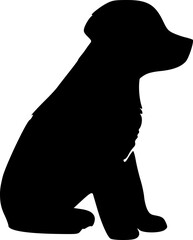 puppy dog silhouettes