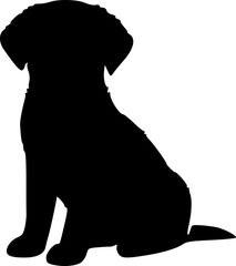 puppy dog silhouettes