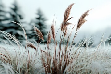 the AI Image Generator, green grass in the wind