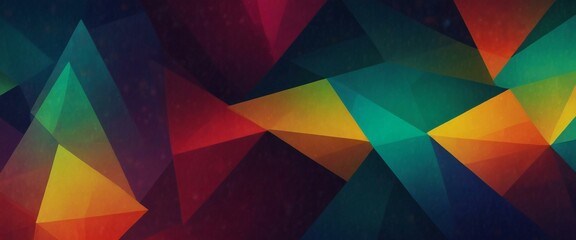 Fototapeta premium abstract background with triangles