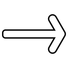 Rounded arrows