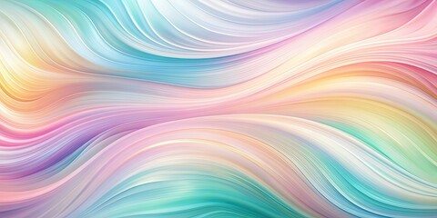 Obraz premium pastel liquid abstract background with swirling waves , pastel, liquid, abstract, background, waves,texture, colorful, vibrant, swirls