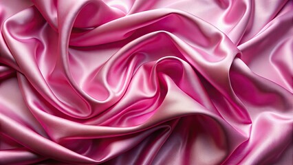 Fototapeta premium Pink satin background with a smooth and luxurious texture, satin, pink, background, smooth, luxurious, fabric, elegant, soft