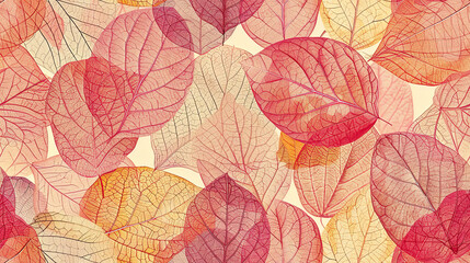 Fototapeta premium Intricate Autumn Leaves