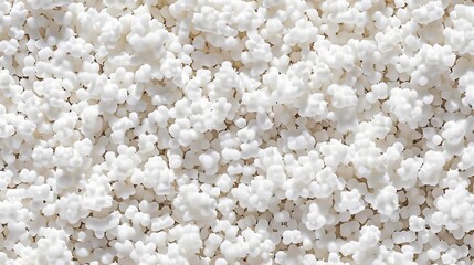 A close up of white sand.