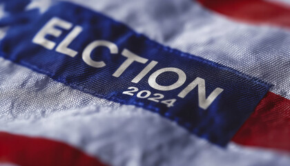 The concept of voting for the US presidential election. 
ELECTION 2024