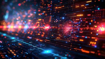 Fototapeta premium Visualizing Online Retail Performance: Dynamic Data Insights