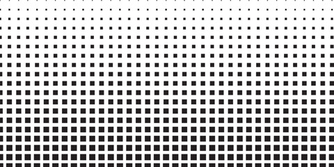 Gradient background Halftone pop art design Light effect Seamless pattern Vector illustration