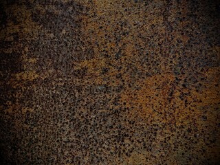 rusty metal texture. Rusty galvanized sheet texture background. Metal sheet and brown rust. Vintage and industry theme wallpaper