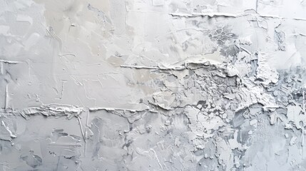 Obraz premium White cement wall background with space for text in abstract grungy gray texture