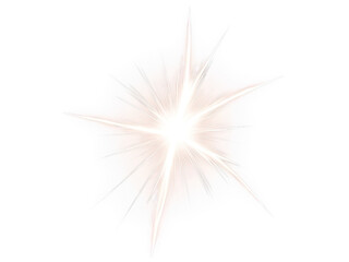 Naklejka premium Destello de luz brillante, PNG.