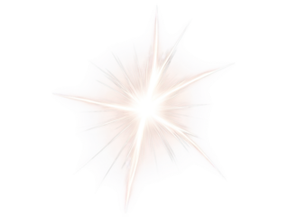Destello de luz brillante, PNG.