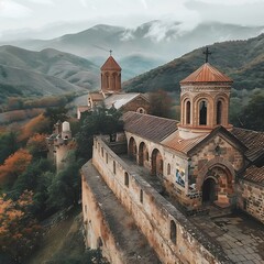 Benedictine Monastery of St. Mary Magdalene in Meteora, Greece