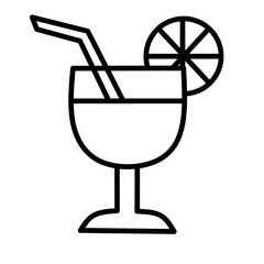 Cute drink icon