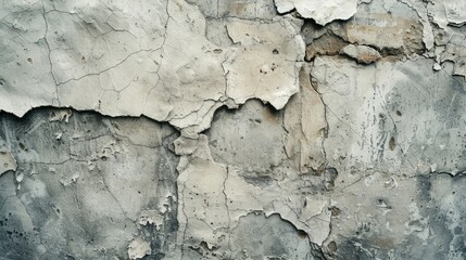 Obraz premium Vintage background with cracked concrete wall texture for text