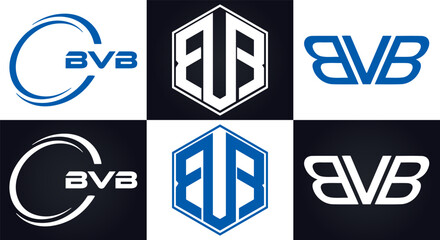 BVB logo. B V B design. White BVB letter. BVB, B V B letter logo design. B V B letter logo design in GOLD, GOLDEN LOGO, THREE, style. letter logo set in one artboard. B V B letter logo vector design.